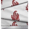 thumbnail image 2 of Soimoi Rayon Fabric Floral & Paisley Block Print Fabric by The Yard 56 Inch Wide, 2 of 3