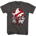thumbnail image 1 of The Real Ghostbusters G'Busters And Logo Smoke Adult T-Shirt, 1 of 2