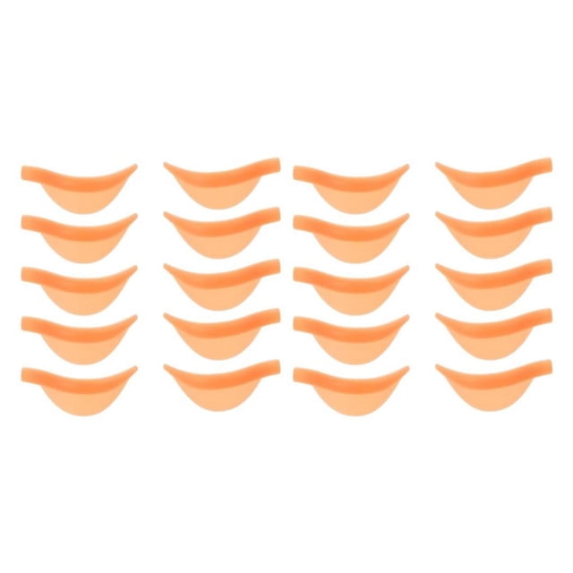Youkk 5pack/lot Eye Beauty Silicone Lift Pads For Lash Perming Long-Lasting Wear orange 2Set