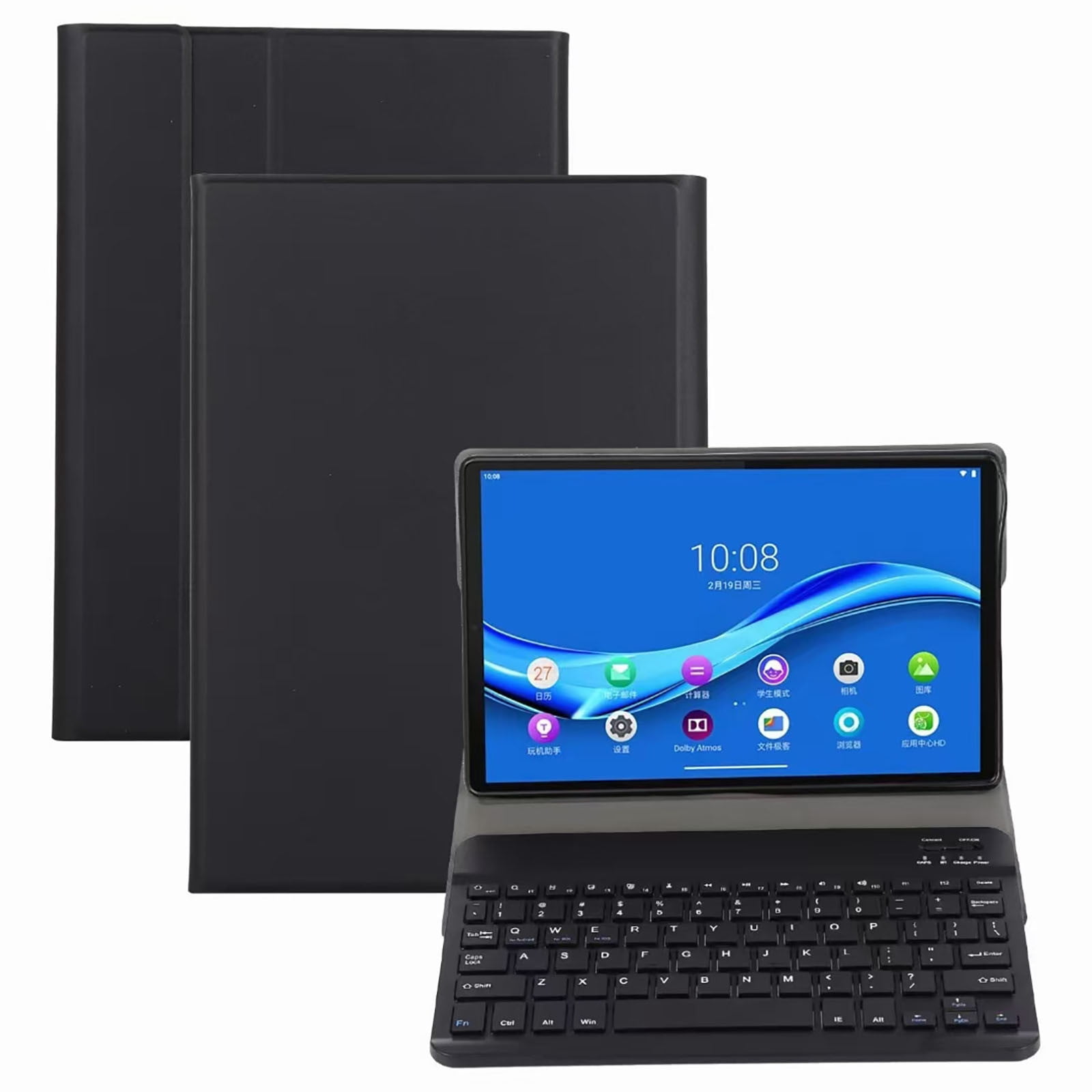 TIMIFIS Tablet For Lenovo Tab M10 Plus 10.3 X606F/X606X Tablet Case & Keyboard German Version Gift