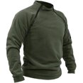 thumbnail image 3 of ORUYROP Tactical Combat Fleece Pullover Jacket Men Military Athletic Sport Jumper Tops Army Windproof Sweaters, 3 of 5