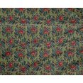 thumbnail image 4 of oneOone Polyester Lycra Fabric Leaves & Floral Block Decor Fabric Printed BTY 56 Inch Wide, 4 of 4