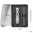 thumbnail image 1 of Dvkptbk nail clippers Antisplash Nail Clippers Set-stainless Steel File + Portable Iron Case Nail Tools, 1 of 1
