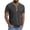 Dark Gray, variant on ZVNAΖH Men's Henley Short Sleeve T-shirts Casual Button Basic Tee Shirts Summer Lightweight T Shirts with Pocket