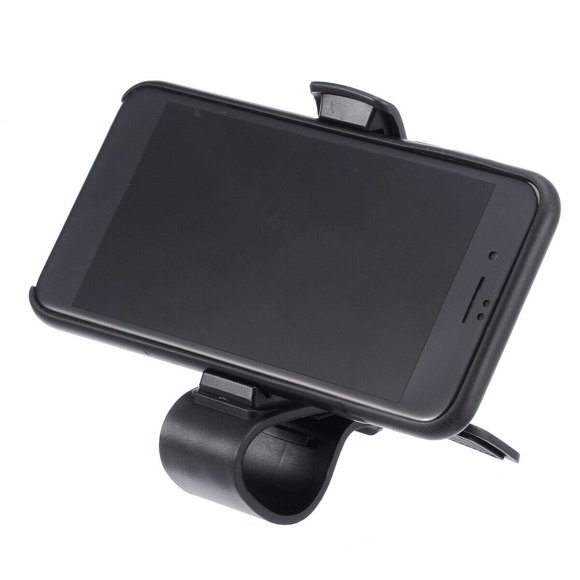 Type HUD Clip sur Support de Tableau de Bord de Voiture Support de Cellulaire GPS Support Universel Réglable pour Téléphone Intelligent Antidérapant