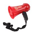 thumbnail image 1 of CIMAXIC Jouet Mégaphone Police Mégaphone Jouet Guide Drôle Haut-Parleur Jouet Rôle Cosplay Jouet pour Enfant Garçon (Rouge, Sans Piles),6.1"X3.86"X6.3", 1 of 4