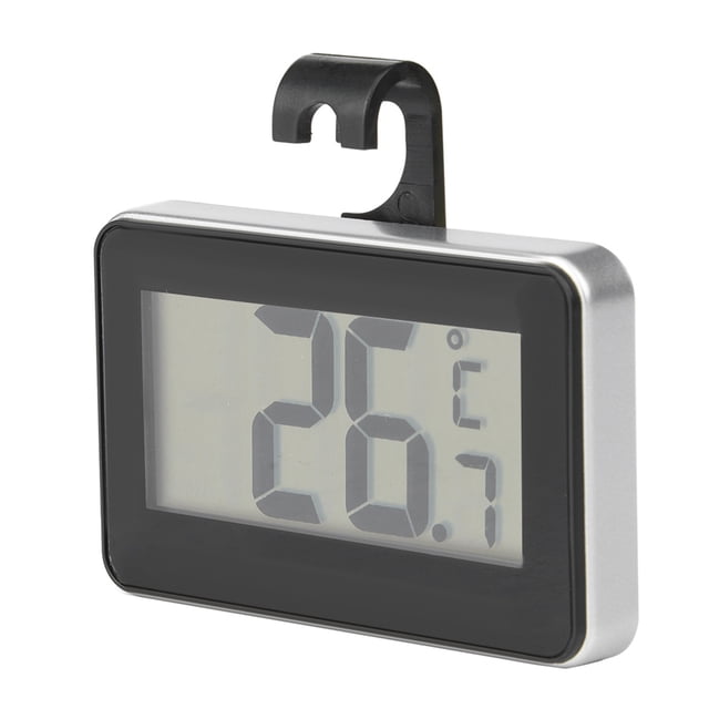 High Accuracy Electronic Thermometer, Compact & Lightweight & Portable, Magnet & Hook, Switchable degrees Celsius and