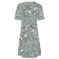 thumbnail image 4 of Ovzne Robes d'Été pour Femmes 2025 Robe Femme Mode pour Femmes Robe à Col Rond à Manches Courtes Imprimée Robe Chandail Robe Grande Taille à Manches Courtes Liquidation, 4 of 5