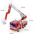 thumbnail image 3 of Fire Engine Toy ,Fire Truck Toy ,Inertial Cars ,Emergency Rescue Truck with Lights and Sounds，Educational, 3 of 7