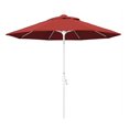 thumbnail image 1 of California Umbrella Parasol de Patio de 9 Pieds en Rouge Jockey, 1 of 4
