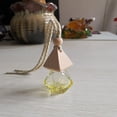 thumbnail image 2 of Glass Car Air Freshener Empty Rearview Mirror Automobile Car Bottle Hanging 8ml Indoor Kitchen Toilet Rearview Mirror Essential Oil Diffuser Odor Remover Yellow, 2 of 8