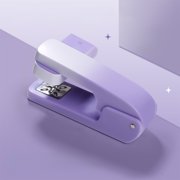 PEONAVET Plastic Stapler Stapler 360 Degree Rotatable Office Stapler Needle High Value Home Type Can Be Set In The Seam Stationery