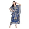 thumbnail image 2 of Caftans Longs pour Femmes Grande Taille Robe Caftan Robe de Soirée Fête Été Plage Robe d'Été Manches Kimono Longues Robes Décontractées en Ligne, 2 of 7