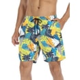 thumbnail image 1 of RELLECIGA Men's Swim Trunks Quick Dry Board Shorts with Pockets Bathing Suits, 1 of 7