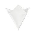thumbnail image 1 of INSPIRE CHIC Men's Pocket Squares Solid Color Handkerchiefs White One Size, 1 of 4