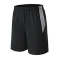 thumbnail image 1 of Diufon Men's Athletic Shorts Drawstring Waisted Outdoor Sport Shorts Spring Summer Hiking Shorts with Pockets, 1 of 4