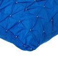 thumbnail image 2 of Royal Blue Pillows Cover, Textured Knotted Pintucks Solid Pillowcases, 20x20 inch (50x50 cm) Throw Pillows Cover, Solid Pillow Covers, Square Taffeta, Modern Style - Royal Blue Texture, 2 of 3