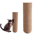 thumbnail image 2 of Cat Scratching Post, Wall-Mounted Cat Tree, Off-White - Qyaukm Cat Scratching Post Wall Mounted Adhesive Cat Scratching Stick Cat Climbing Frame Pet Scratcher Funiture Protector, 2 of 5