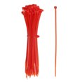 thumbnail image 1 of Zip Ties Plastic Cable Ties, Self-Locking Wire Zip Tie 6 Inch - (1000 Pack, Red), 1 of 7