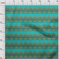 thumbnail image 2 of oneOone Cotton Silk Fabric Leaves & Floral Block Decor Fabric Printed BTY 42 Inch Wide, 2 of 4