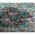 thumbnail image 4 of oneOone Viscose Chiffon Fabric Leaves & Floral Block Print Fabric By Yard 42 Inch Wide, 4 of 4