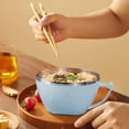thumbnail image 4 of Straw Small Size Rice Bowl Soup Bowl Household Tableware Students Scald Bowl Soaking Bowl, 4 of 6