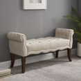 thumbnail image 2 of Louisa Natural Roll Arm Bench, 2 of 8