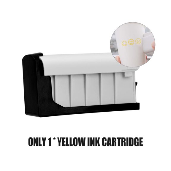 Imprimante Portative PrintPods Mini, Imprimante à Jet d'Encre Portable pour Tatouages avec Cartouche d'Encre, Connexion Wi‐Fi, Facile à Utiliser