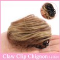 thumbnail image 2 of Postiches Chignon Spatial Mini Pince à Griffes Chignon Cheveux Oreilles de Chat Décoiffées Extension de Cheveux Beigne Chignon, 2 of 6