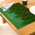 thumbnail image 1 of Iodue Napperon Noël Napperons de Table Noël Rustique Vintage Lavables Napperons de Table, 1 of 4