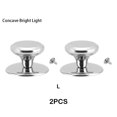 thumbnail image 2 of kurtrusly Lot de 2/lot Accessoires de Cuisine pour Couvercle Rond Concave (Argent) Grande Taille, 2 of 6