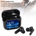 thumbnail image 4 of Earbuds Language Translator Earbuds with Color Touchscreen Charging Case  5.4 ANC Noise Cancelling 140 Languages Translation IPX5 for Music Call, 4 of 7