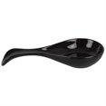 thumbnail image 3 of Ceramic Spoon Rest, Black, 3 of 5