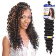 thumbnail image 1 of FreeTress Tresses de Crochet en Cheveux Synthétiques Torsion Profonde, 1 of 10