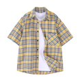 thumbnail image 3 of Birdeem Shirts for Men Mens Summer Button Lapel Top, 3 of 9