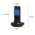 thumbnail image 1 of stanreset 12 Pieces Disc Brake Rotor T25 Screws Steel Levers Road Bikes Mountain Bike Bolts Precision Replacement Parts Outdoor 5PCS, 1 of 6