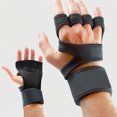 thumbnail image 3 of BKER Demi-Doigt Gym Respirant Demi-Doigt Musculation Usage Sport Entraînement Physique Entraînement, 3 of 6