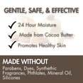 thumbnail image 3 of Cocoa Butter Natural Body Lotion – Smooths Stretch Marks, 24-Hour Moisture, 8 oz by LatherGreen, 3 of 6
