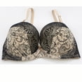 thumbnail image 4 of Amzcrzy Minimizer Bra for Women - Oversize Lace Bralettes Floral Plus Size Bra with Underwire Woman's Full Coverage Lace Bra Soft Support Unlined Non Padded Bra, 4 of 8