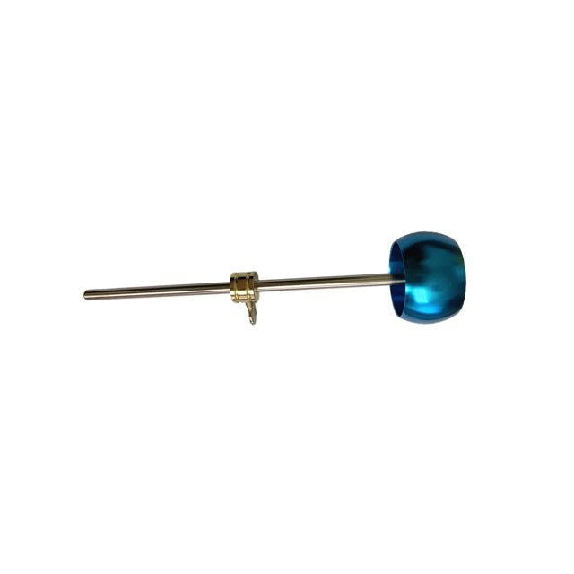 Ruiboury Pédale de Batterie Basse Remplacement Professionnel pour Instrument de Percussion Rouge Bleu Longueur 19.5cm