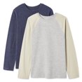thumbnail image 1 of George Boys' Long Sleeve Tee 2-Pack, 1 of 2