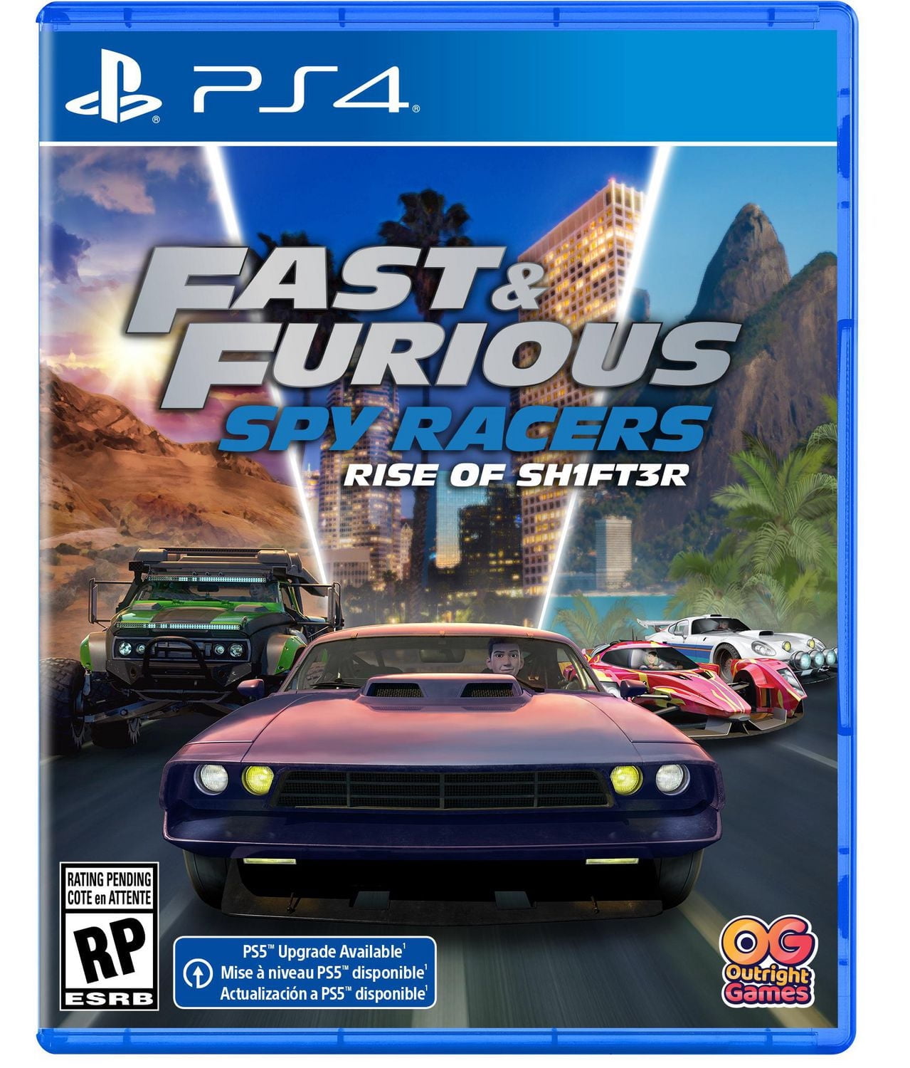 Jeu vidéo Fast & Furious: Spy Racers Rise of SH1FT3R pour PlayStation 4