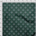 thumbnail image 3 of oneOone Cotton Poplin Fabric Leaves & Floral Block Print Fabric By Yard 56 Inch Wide, 3 of 4