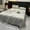 Gray#8, variant on pstuiky Light Blue Cooling Satin Bed Sheet 90X90 Inch Solid Color Easy Wash Hotel Luxury 1-Piece 230X230Cm Soft Fabric