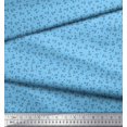 thumbnail image 3 of Soimoi Polyester Crepe Fabric Triangle & Anchor Hook Nautical Print Sewing Fabric Yard 52 Inch Wide, 3 of 3