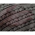 thumbnail image 4 of oneOone Silk Tabby Fabric Stripe & Paisley Block Print Fabric By Yard 42 Inch Wide, 4 of 4