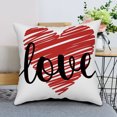 thumbnail image 4 of Cadeaux de la Saint-Valentin Housse de Coussin en Lin pour Canapé Maison, 4 of 5