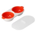 thumbnail image 2 of Microwave Egg Cooker Food Grade Removable Drain Basket Boiled Eggs for Kitchen, 2 of 7