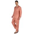 thumbnail image 3 of Inkmeso Men's Cotton PJs Solid Sleepwear Lounge Wear Top & Bottom Pajama Set, 3 of 7
