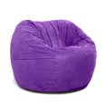 thumbnail image 3 of Jaxx Saxx Pouf Rond de 3 Pieds avec Housse Amovible, Raisin (Ensemble de 1), 3 of 3